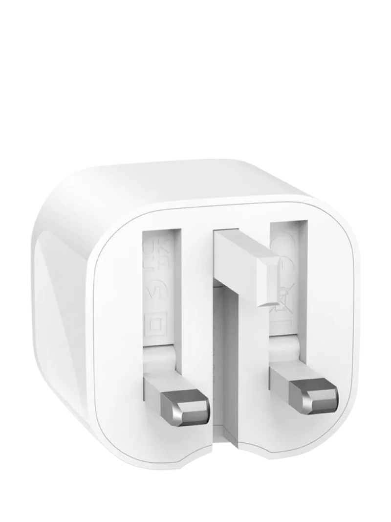 Belkin wall charger Dual USB-C 50W White - British product