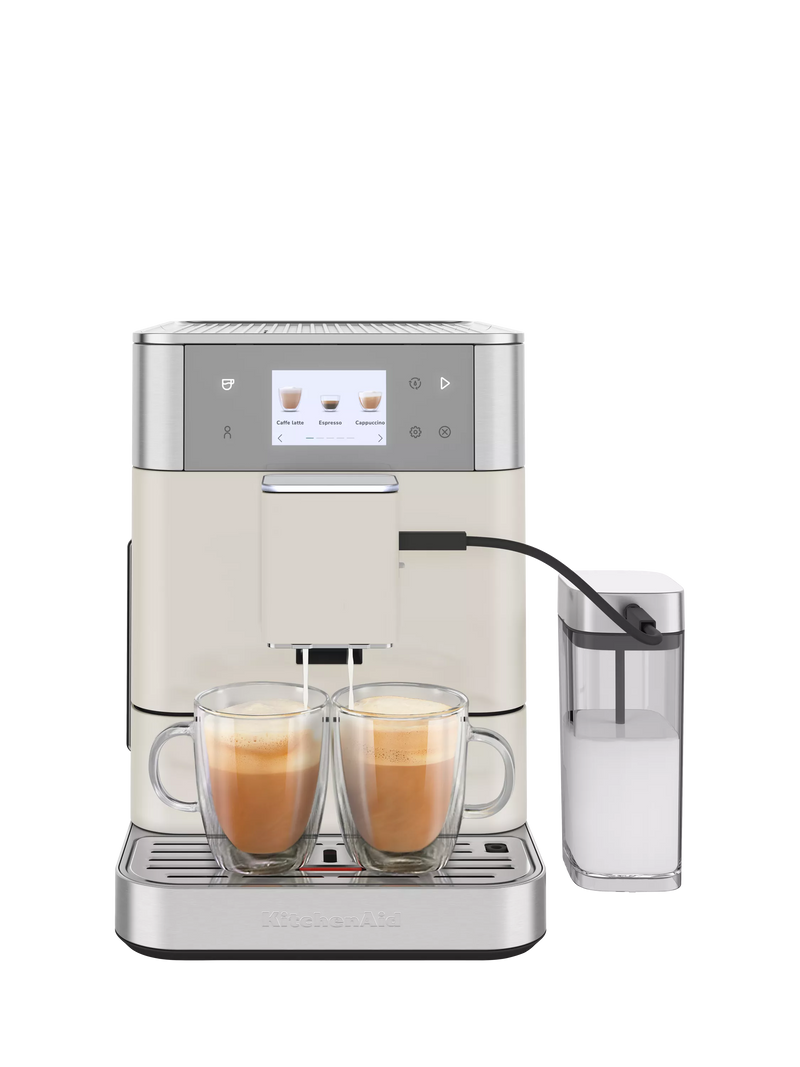 KitchenAid KF7 fully automatic coffee machine Porcelain White, imported from the UK