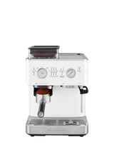 John Lewis KitchenAid 5KES6551BPL Semi Automatic Coffee Machine, Porcelain White- Buy online at McGrocer