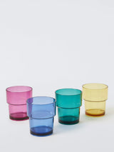 John Lewis John Lewis Stackable Plastic Picnic Tumblers Set of 4 250ml- Buy online at McGrocer