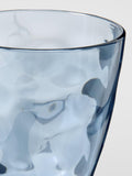 John Lewis Wave plastic wine glass 500ml blue - British product