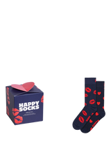 John Lewis Happy Socks Hearts Socks Gift Set, Pack of 2, Navy- Buy online at McGrocer