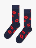 Happy Socks hearts patterned socks gift set navy (British brand)
