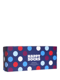 Happy Socks holiday gift set 4-pack navy socks - British product
