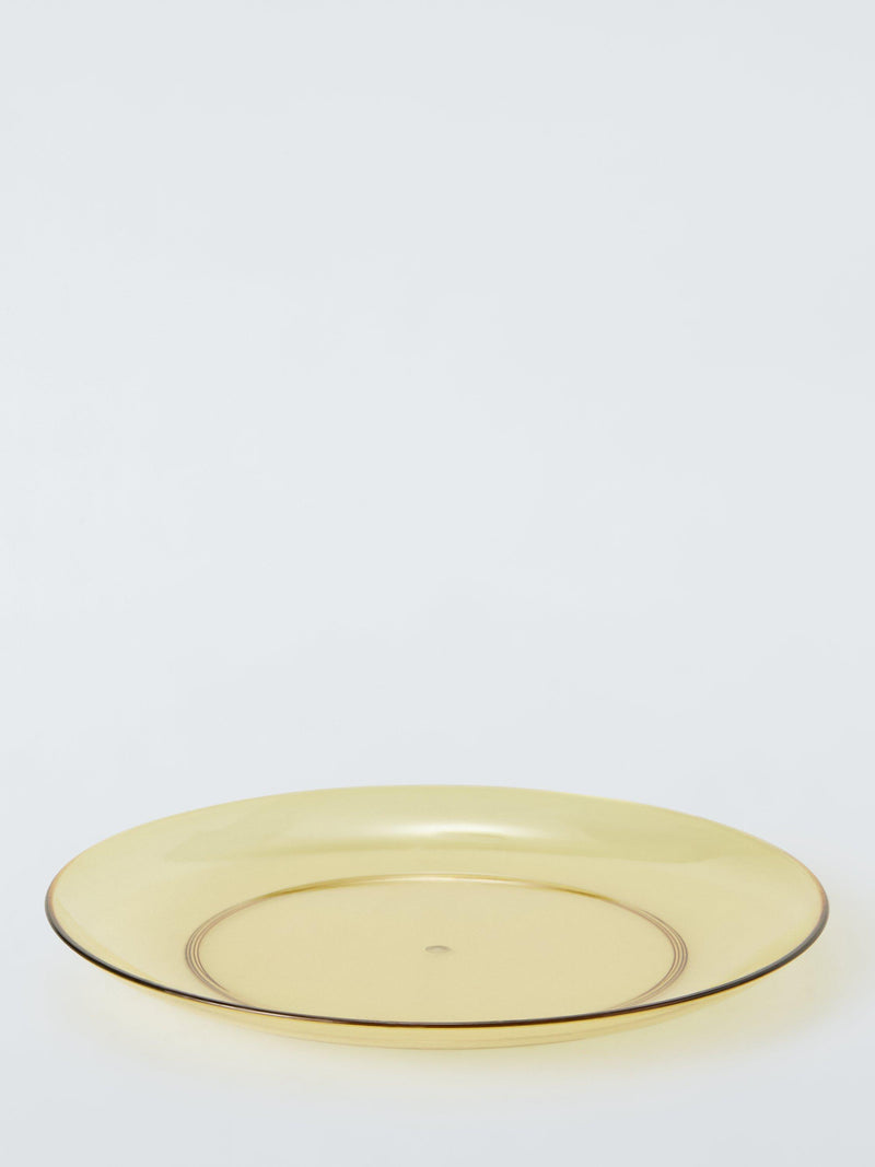 John Lewis stackable plastic picnic plates set of 4 23cm (British brand)