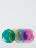 John Lewis stackable plastic picnic plates set of 4 23cm (British brand)