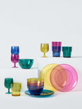 John Lewis stackable plastic picnic plates set of 4 23cm (British brand)