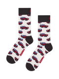 Happy Socks SUV socks white/red EU 41-46, imported from the UK