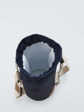 John Lewis Coastal insulated wine bottle cooler bag 2L blue - British product