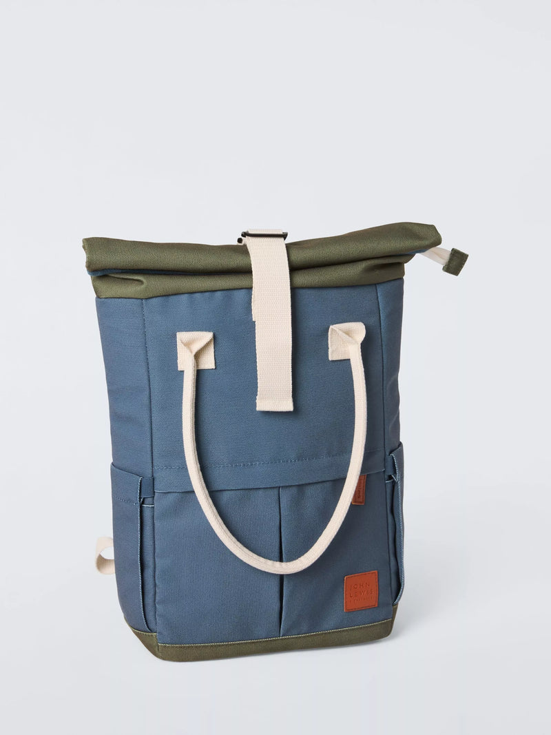 John Lewis picnic cooler roll-top backpack 14L (British brand)