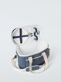 John Lewis coastal picnic cooler bag 15L blue (British brand)