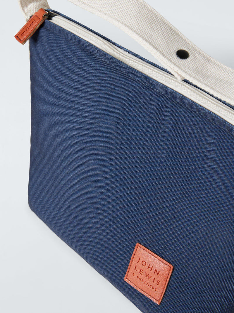 John Lewis dark blue insulated lunch bag 5L (British brand)