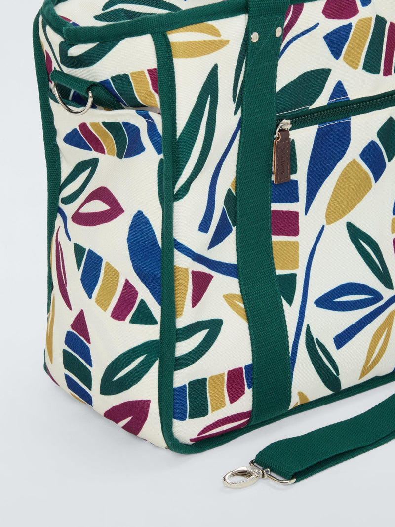 John Lewis picnic cooler bag leaf print 30L - British product