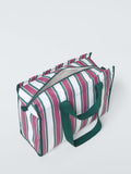 John Lewis striped picnic cooler bag pink multi 20L (British brand)