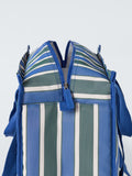 John Lewis striped picnic cooler bag blue multi 30L, imported from the UK