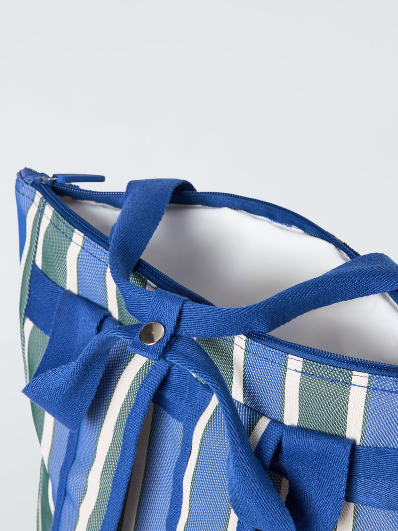 John Lewis striped picnic cooler backpack bag 15L - British product