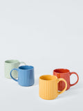 John Lewis stoneware mug set with stand 330ml, UK version