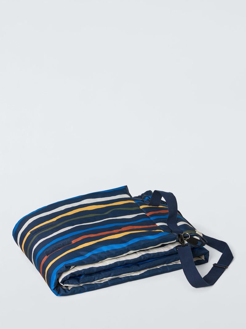 John Lewis Coastal Stripe extra large picnic rug, UK version