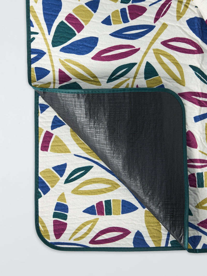John Lewis leaf print picnic rug extra large (British brand)