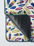 John Lewis leaf print picnic rug extra large (British brand)