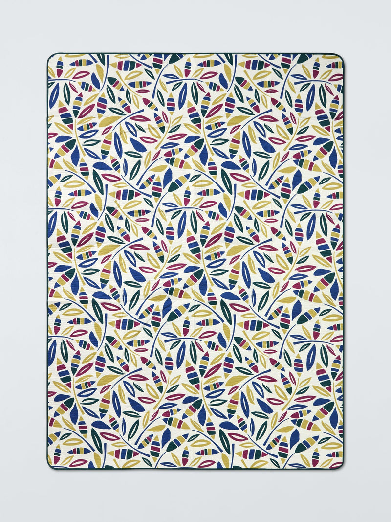John Lewis leaf print picnic rug extra large (British brand)