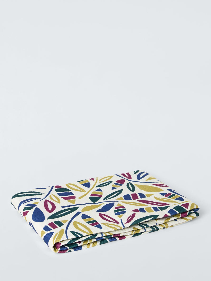 John Lewis leaf print picnic rug extra large (British brand)