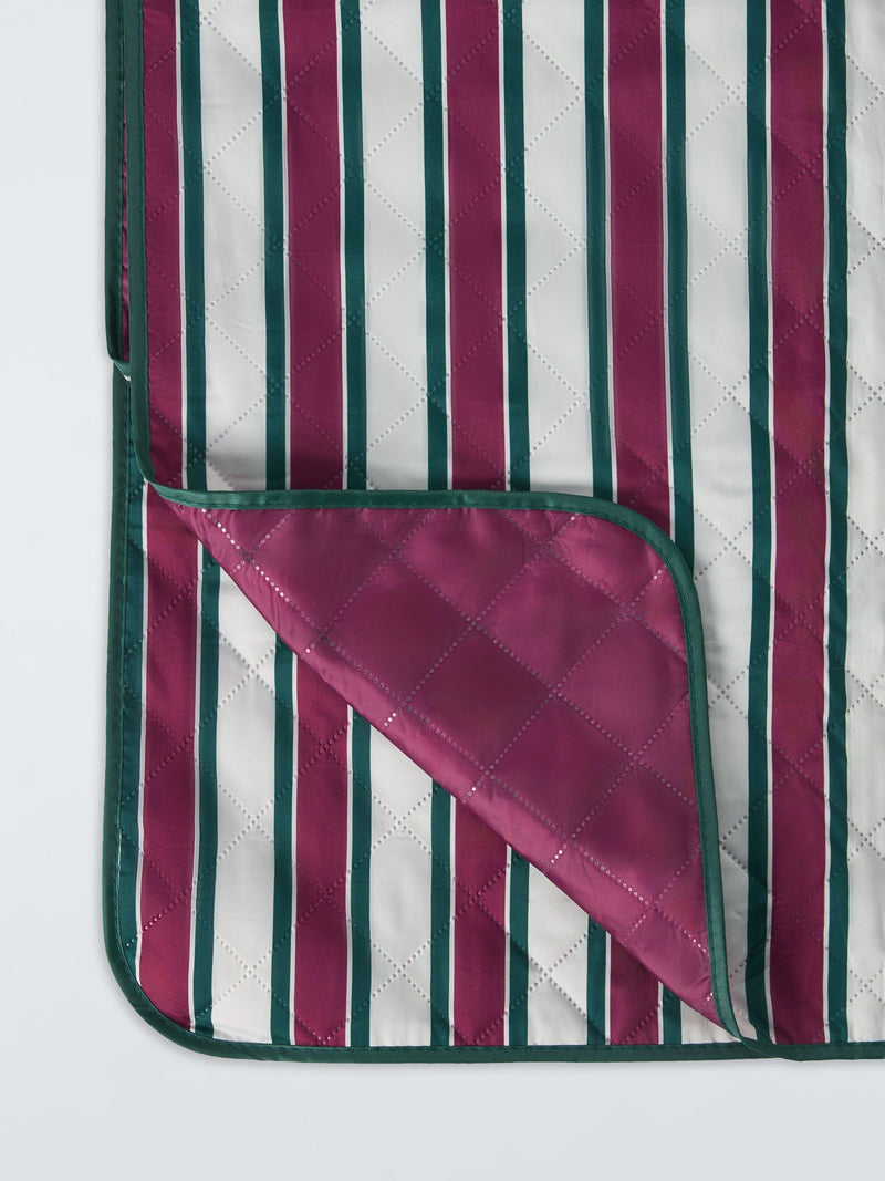 John Lewis extra large quilted picnic rug pink multi - British product