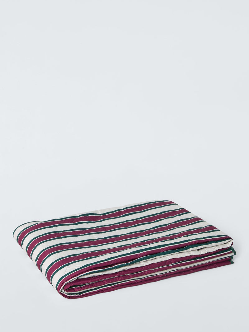 John Lewis extra large quilted picnic rug pink multi - British product