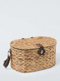 John Lewis woven water hyacinth picnic hamper for 4, UK version