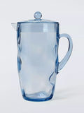 John Lewis Wave plastic picnic jug 2L blue (British brand)