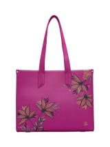 John Lewis Sara Miller Oversized Box Tote Bag Botanic Pink- Buy online at McGrocer