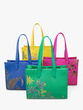 Sara Miller oversized box tote bag Botanic Pink, UK version