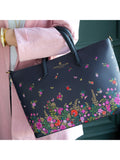 Sara Miller medium ditsy floral tote bag - British product