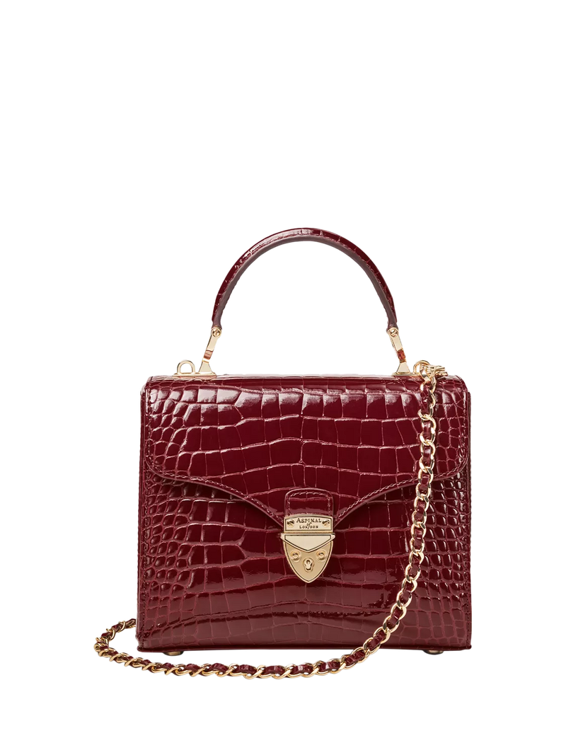 Aspinal of London Mayfair Leather Grab Bag