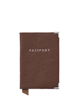 John Lewis Aspinal of London Leather Passport Cover- Buy online at McGrocer