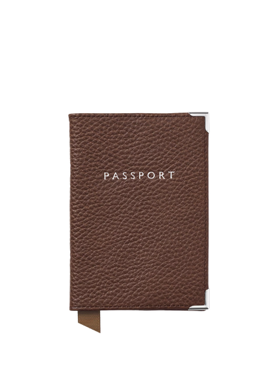 John Lewis Aspinal of London Leather Passport Cover- Buy online at McGrocer