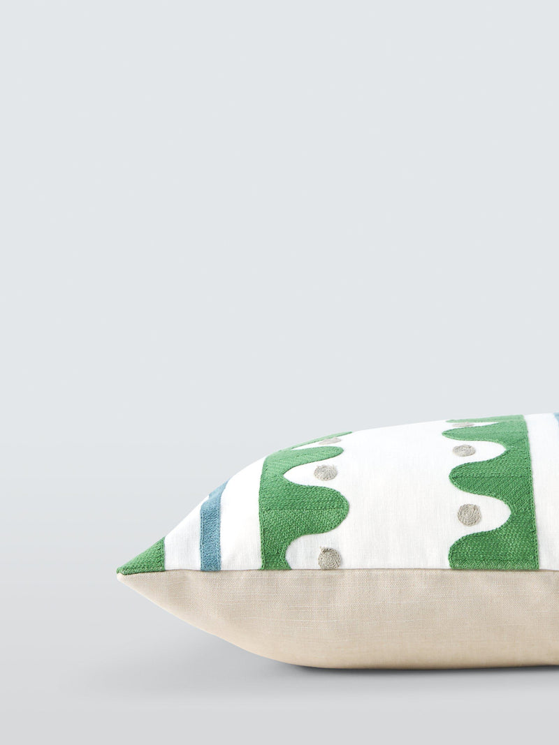 Scion Oakham Embroidery cushion 40x60cm, UK version