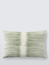 John Lewis Harlequin Chaco Stripe Cushion, Moss, 40x60cm- Buy online at McGrocer