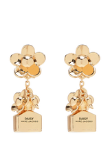 John Lewis Marc Jacobs Daisy Fragrance Drop Earrings, Gold- Buy online at McGrocer
