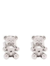 John Lewis Marc Jacobs Bear Stud Earrings Light Antique Silver- Buy online at McGrocer