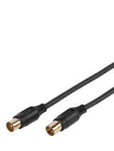 John Lewis Vivanco Coaxial Aerial Cable 90dB 5m Black- Buy online at McGrocer