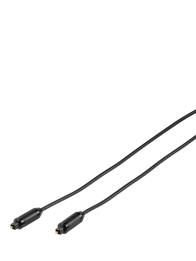 Vivanco fibre optic cable black 1m (British brand)