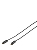 Vivanco fibre optic cable black 1m (British brand)
