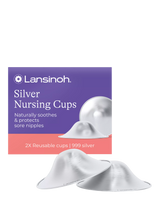 John Lewis Lansinoh Silver Nursing Cups Pack of 2- Buy online at McGrocer