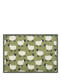 Turtle Mat Sheep Flock Door Mat, Green