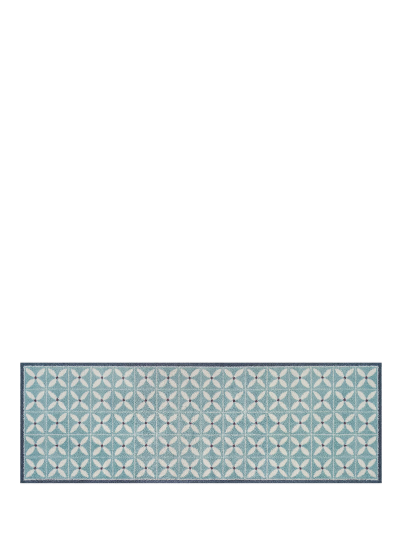 Turtle Mat x Dee Hardwicke Flower Fields Door Mat, Natural, 60 x 85cm