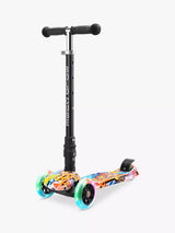 John Lewis BOLDCUBE Big 3-Wheel Foldable Scooter Street Graffiti- Buy online at McGrocer