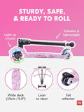 BOLDCUBE Big 3-Wheel Foldable Scooter Cat Love (British brand)