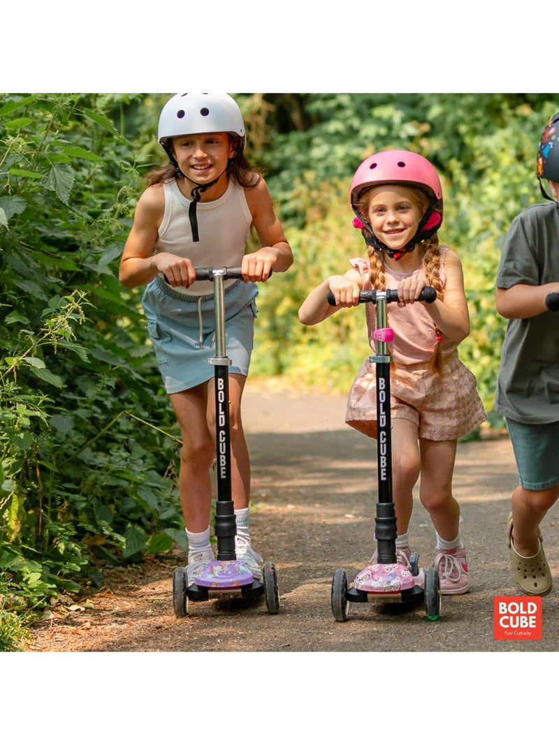 BOLDCUBE Big 3-Wheel Foldable Scooter Cat Love (British brand)