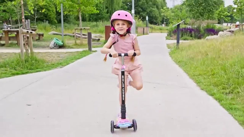 BOLDCUBE Big 3-Wheel Foldable Scooter Cat Love (British brand)